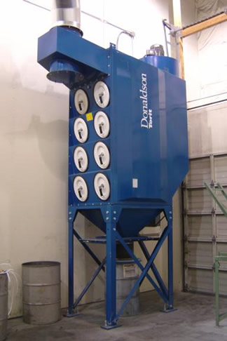 Torit Dwon flo oval dust collector